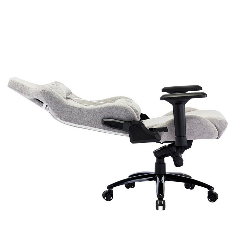 CADEIRA GAMER HEAVY DUTY SILVER - CLANM