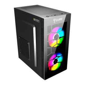 GABINETE GAMER KAESAR | VIDRO - CLANM