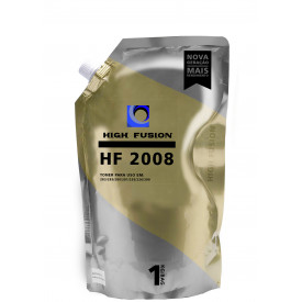 PÓ PARA TONER COMPATÍVEL COM IMPRESSORA HP HF2008 UNIVERSAL | MONOCROMATICO - BAG 1KG - HIGH FUSION