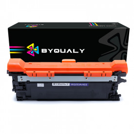 TONER COMPATÍVEL COM IMPRESSORA HP CE253A/CE403A | CP3525/M570DN/M551DN | MG - 7K - BYQUALY