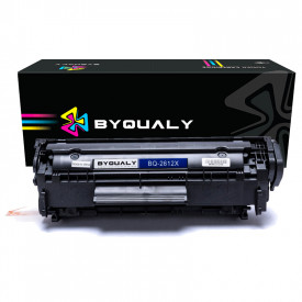 TONER COMPATÍVEL COM IMPRESSORA HP Q2612X | 1010/1012/1015/1018/1022/1022N/1022NW | BK - 3K - BYQUALY