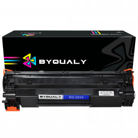 TONER COMPATÍVEL COM IMPRESSORA HP CF283A | M125/M127FN/M201 | BK - 1.5K - BYQUALY