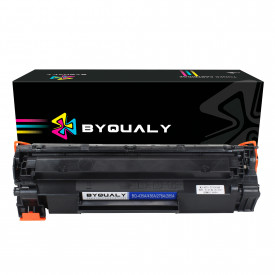 TONER COMPATÍVEL COM IMPRESSORA HP 435A/436A/285A/278A UNIVERSAL | P1006/M1120/M1212/M1132/P1102W | BK - 2K - BYQUALY