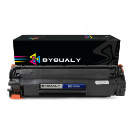 TONER COMPATÍVEL COM IMPRESSORA HP CB436 | 1505/MM120/P1505/M1522 | BK - 2K - BYQUALY