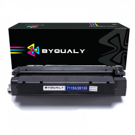 TONER COMPATÍVEL COM IMPRESSORA HP Q2613X/CE7115X UNIVERSAL | 1200/1200N/1200SE | BK - 3.5K - BYQUALY