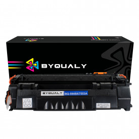 TONER COMPATÍVEL COM IMPRESSORA HP 5949A/7553A UNIVERSAL | 1320/1160 | BK - 3K - BYQUALY