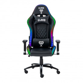 CADEIRA GAMER CL-CK047 | KING | BLACK/RGB - CLANM