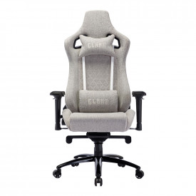 CADEIRA GAMER HEAVY DUTY SILVER - CLANM