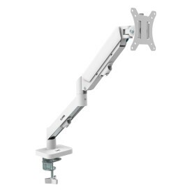 SUPORTE A GÁS PARA MONITOR CS21 SNOW 17"~32" - VESA 75X75/100X100 - CLANM