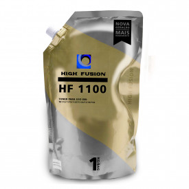 PÓ PARA TONER COMPATÍVEL COM KYOCERA HF1100 UNIVERSAL | MONOCROMATICO - BAG 1KG - HIGH FUSION