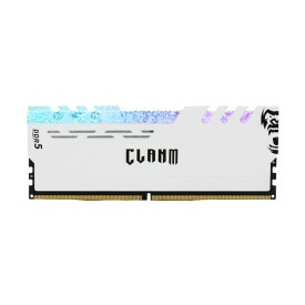 MEMÓRIA RAM CLANM DDR5 16GB - 6000Mhz, CL40, BRANCA - RGB