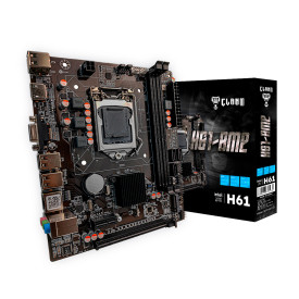 PLACA MÃE H61 | SOCKET LGA 1155 - DDR3 - M.2 NVMe - CLANM