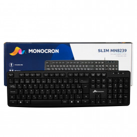 TECLADO OFFICE SLIM MN8239 | ABNT-2 - MONOCRON