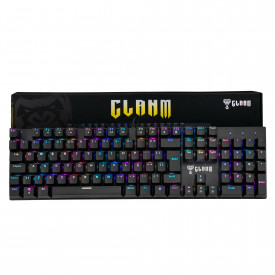 TECLADO GAMER KING | RGB - CLANM