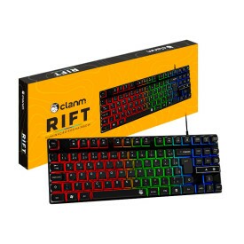 TECLADO GAMER 80% RIFT - MEMBRANA - CLANM
