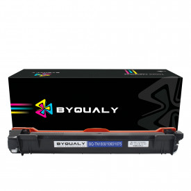 TONER COMPATÍVEL COM BROTHER TN1000/TN1060/TN1075 UNIVERSAL | HL1112/HL1212W/DCP1512 | BK - 1K - BYQUALY