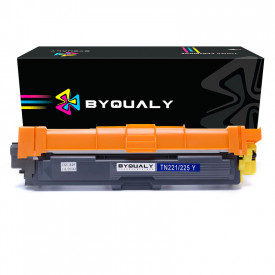 TONER COMPATÍVEL COM BROTHER TN221/TN225 | HL3140CW/HL3150CDW/HL3170CDW | YL - 1.5K - BYQUALY