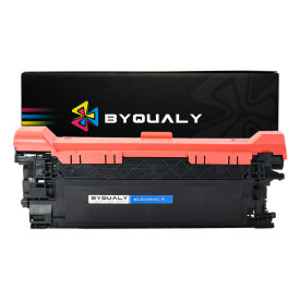 TONER COMPATÍVEL COM IMPRESSORA HP CE251A/CE401A | CP3525/M570DN/M551DN | CY - 7K - BYQUALY