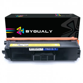 TONER COMPATÍVEL COM BROTHER TN315 | HL4140CN/HL4150CDN/HL4570CDWT | YL - 3.5K - BYQUALY