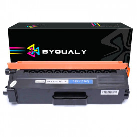 TONER COMPATÍVEL COM BROTHER TN315 | HL4140CN/HL4150CDN/HL4570CDWT | BK - 6K - BYQUALY