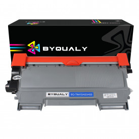 TONER COMPATÍVEL COM BROTHER TN410/TN420/TN450 UNIVERSAL | HL2250DN/MFC7360N/DCP7060D | BK - 2.6K - BYQUALY