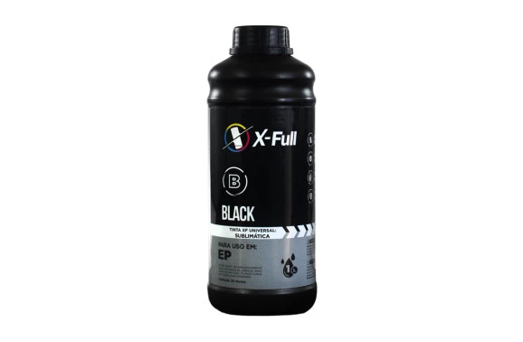 TINTA SUBLIMÁTICA UNIVERSAL PARA EPSON | BK - 1L - X-FULL