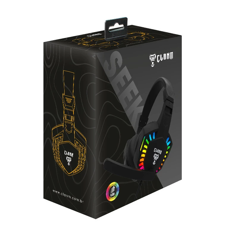 HEADSET GAMER SEEK | CLANM