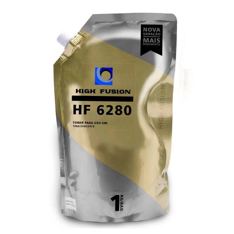 PÓ PARA TONER COMPATÍVEL COM BROTHER HF6280 | MONOCROMATICO - BAG