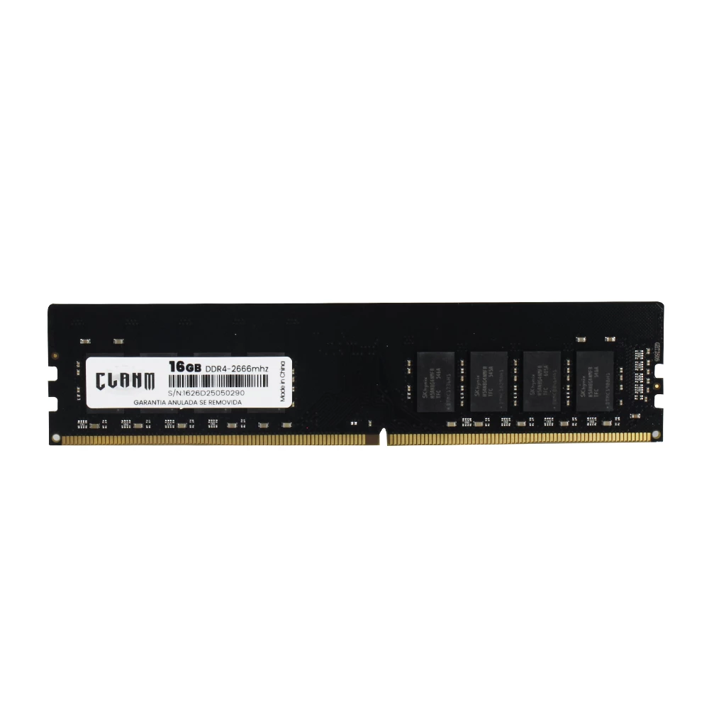 メモリ 16 GB Panram DDR4-2666MHz-CL19 MEMÓRIA RAM CLANM, 16GB, 2666MHz, DDR4, CL19, PRETO