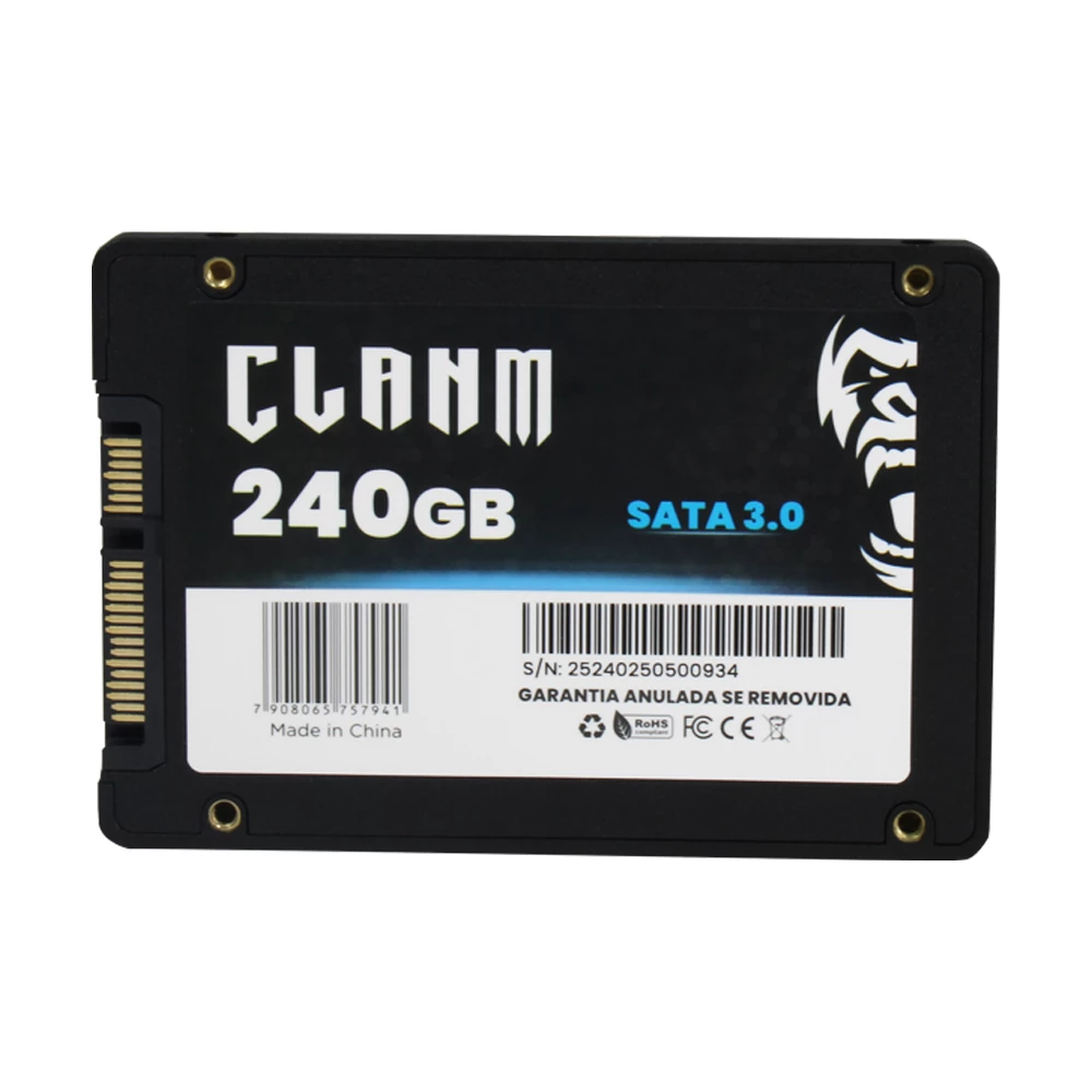 SSD CLANM, 240GB, SATA III, 2.5