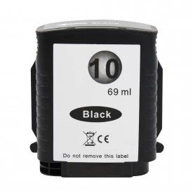 CARTUCHO DE TINTA COMPATÍVEL COM  HP 10 | C4844A INKJET 1000/1100/1200/2230 | BK - 69ML - MICROJET
