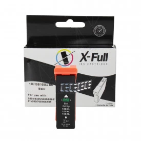 CARTUCHO DE TINTA COMPATÍVEL COM LEXMARK 100XL/105XL/108XL | S305/S308/S405/S408 | BK - 21,5ML - X-FULL