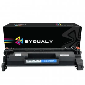 TONER COMPATÍVEL COM IMPRESSORA HP CF258A COM CHIP | M428FDW/M404N | BK - 3K - BYQUALY