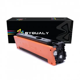 TONER COMPATÍVEL COM IMPRESSORA HP CF411X | M452NW/M452DN/M452DW | CY - 5K - BYQUALY