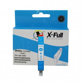 CARTUCHO DE TINTA COMPATÍVEL COM HP 564XL | CB323WN | CY - 16ML - X-FULL