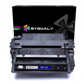 TONER COMPATÍVEL COM IMPRESSORA HP Q6511X | 2400/2410/2420 | BK - 12K - BYQUALY