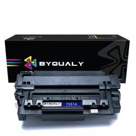 TONER COMPATÍVEL COM IMPRESSORA HP Q7551A | M3027/MFPM3027/MFPM3035 | BK - 6.5K - BYQUALY