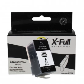 CARTUCHO DE TINTA COMPATÍVEL COM HP 920XL | CD975AL/E609A/E609N/E709A | BK - 58,5ML - X-FULL