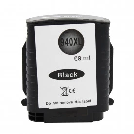 CARTUCHO DE TINTA COMPATÍVEL COM HP 940XL | C4902AL/8000/8000WL/8500/8500W | BK - 69ML