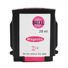 CARTUCHO DE TINTA COMPATÍVEL COM HP 940XL | C4908AB/8000/8000WL/8500/8500W | MG - 28ML