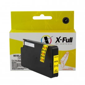 CARTUCHO DE TINTA COMPATÍVEL COM HP 951XL | CN048AB | YL - 28ML - X-FULL