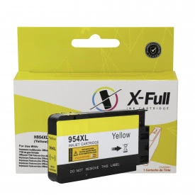 CARTUCHO DE TINTA COMPATÍVEL COM HP 954XL | L0S68AB | YL - 30ML - X-FULL