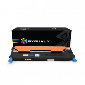 TONER COMPATÍVEL COM SAMSUNG CLT-C407 | CLX3185/CLP320/CLX3185N | CY - 1K - BYQUALY