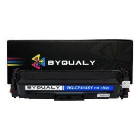 TONER COMPATÍVEL COM IMPRESSORA HP CF414X SEM CHIP | M454DW/M479FDW/M455DN/M480F/E45028 | YL - 6K - BYQUALY