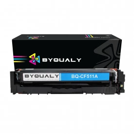 TONER COMPATÍVEL COM IMPRESSORA HP CF511A/531A | M154NW/M180NW/M181FW | CY - 0.9K - BYQUALY