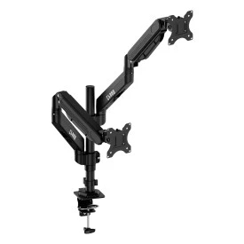 SUPORTE A GÁS PARA 2 MONITORES CS24 13"~32" - VESA 75X75/100X100 - CLANM