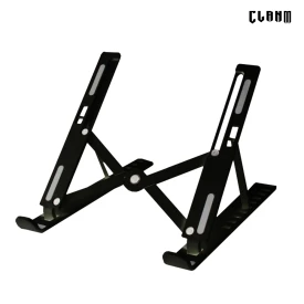 SUPORTE PLÁSTICO PRETO PARA NOTEBOOK CS30 - CLANM