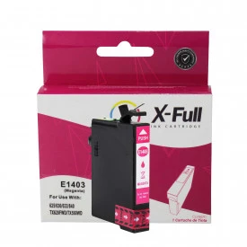 CARTUCHO DE TINTA COMPATÍVEL COM EPSON TO1403 | TX620FWD/TX560WD/T42WD | MG - 15.8ML - X-FULL