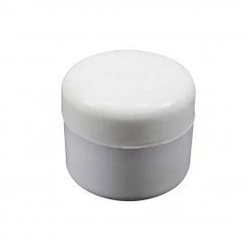 GRAXA PELICULA METALICA BRANCA POTE 15GR