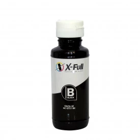 TINTA HC GT51 CORANTE BICO APLICADOR PARA HP | BK - 90ML - X-FULL